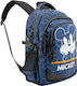 Karactermania Mickey Blue School Bag Backpack Elementary, Elementary in Blue color