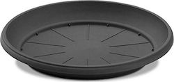 Plastona 245 Round Plate Pot Gray 36x36cm