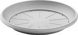 Plastona 245 Round Plate Pot Gray 36x36cm