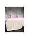 Guy Laroche Rombus Set Fleece Blanket Super Double 220x240cm Ecru