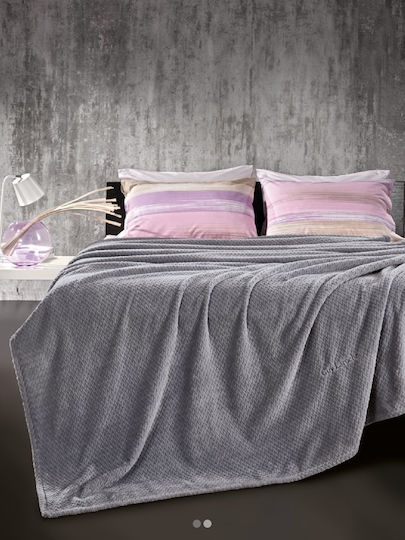 Guy Laroche Rombus Υπέρδιπλη 220x240εκ. Silver