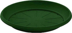 Plastona 246 Round Plate Pot Green 40x40cm