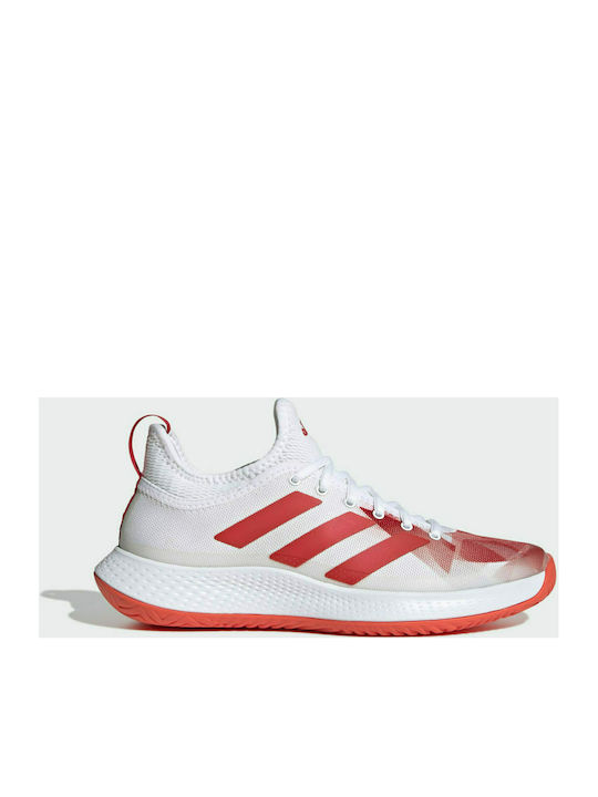 Adidas Defiant Generation Multicourt Femei Pantofi Tenis Toate instanțele Cloud White / Red