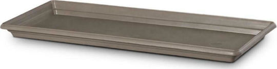 Atmosphera Festone Πιάτο Ζαρντινιέρας Πλαστικό Spicy Brown 93x20εκ. 10.04.0213PSB