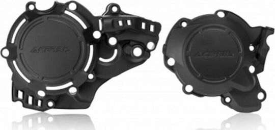 Acerbis X-Power Motorcycle Engine Cover Protector Husqvarna TE / TC 125 KTM 125 EXC / 125 SX Black