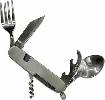 Alpin Multi Tool Cutlery for Camping Folding Spoon-Fork