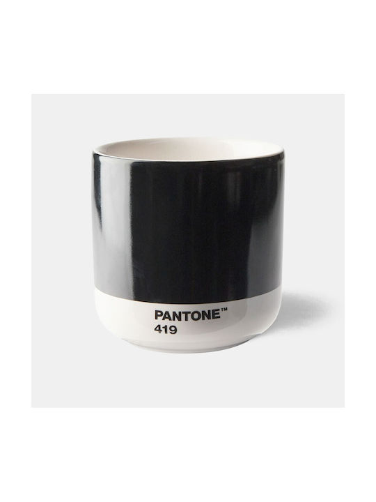 Pantone Lifestyle Becher aus Porzellan Schwarz ...