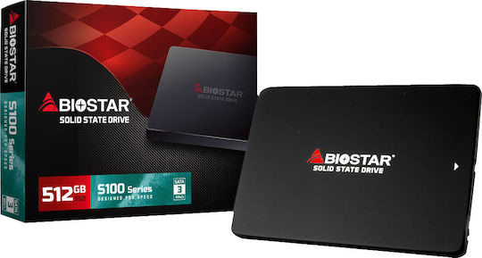 Biostar S100 SSD 512GB 2.5'' SATA III