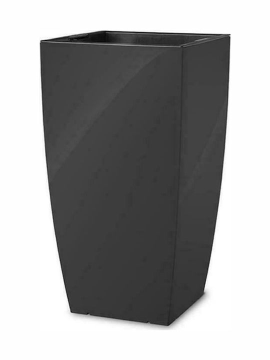 Plastona Tetra Pot Black 36x36x66cm 10.07.0604