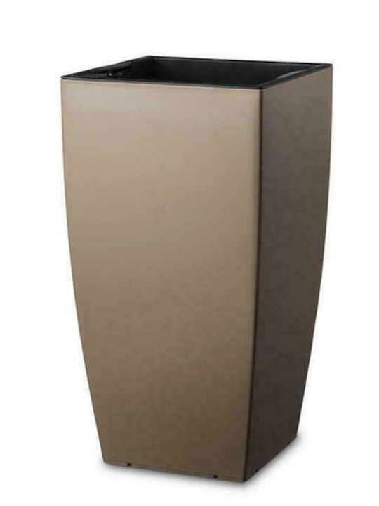 Plastona Tetra Pot Brown 36x36x66cm 10.07.0606