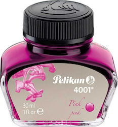 Pelikan 4001 Replacement Ink for Fountain Pen Pink 30ml