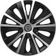 Versaco Car Hubcap Set Rapide with Lancia Emblem 15" 4pcs Silver