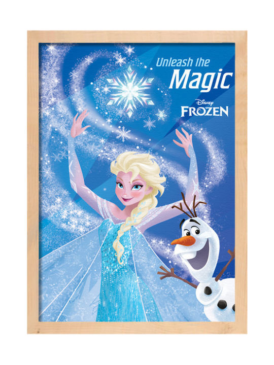 Houseart Παιδικός Πίνακας Frozen Elsa σε Καμβά 20x30εκ.