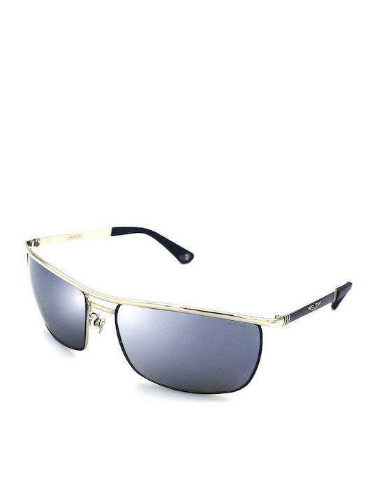 Police Sonnenbrillen mit Gold Rahmen SPL844 E70B
