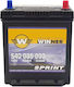 Winner Baterie Auto Sprint cu Capacitate 40Ah și CCA 330A