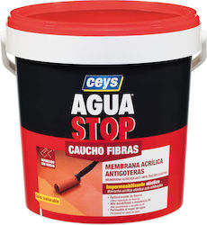 Ceys Aguastop Rubber Fibers 1lt Λευκό