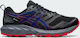 ASICS Gel-Sonoma 6 GTX Bărbați Pantofi sport Trail Running Impermeabile cu Membrană Gore-Tex Negru / Monaco Blue