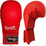 Olympus Sport 303510 Γάντια Karate WKF Style Κόκκινα