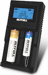 Dlyfull T3 Charger 2 Batteries Li-ion/Ni-Cd/Ni-MH Size AA/AAA/18650/16340/26650/14500