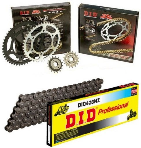 DID Chain & Sprocket Kit (15-44-428NZ) for Yamaha YBR 250 07'-11'