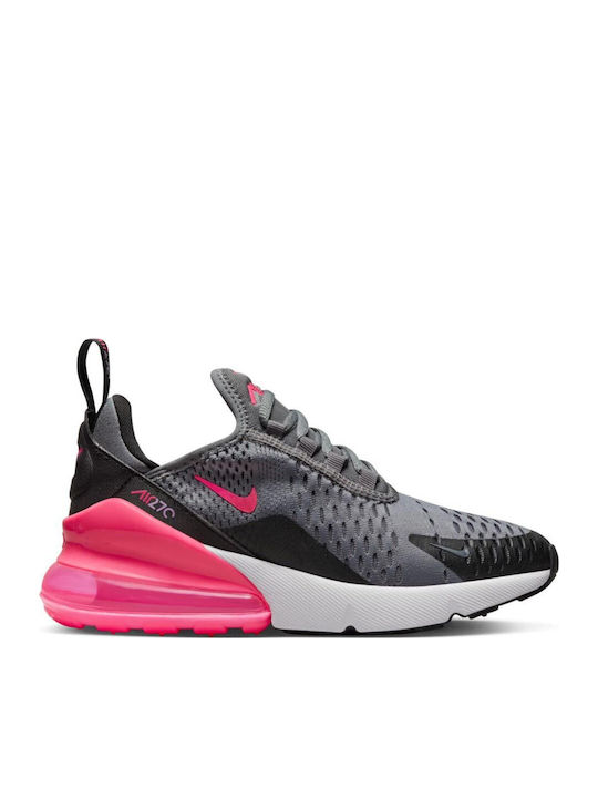Nike Air Max 270 Air Max 270 Kids Sneakers Smoke Grey Hyper Pink