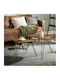 Oval Central Wooden Coffee Table Brown 2 Pieces 2 Pieces W60xL38xH47.5cm