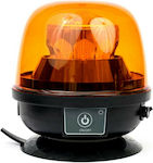 Car Beacon LED 12V with Orange Lighting