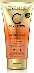 Eveline C Sensation Cleansing Gel Wash Gel Καθαρισμού Προσώπου 150ml Eveline C Sensation Cleansing Gel Wash Gel Καθαρισμού Προσώπου 150ml