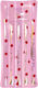Swim Essentials Φουσκωτό Στρώμα Θαλάσσης Ροζ με Glitter 177εκ.
