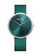 Bering Time Ultra Slim Men's Watch 39mm Battery with Stainless Steel Bracelet Green