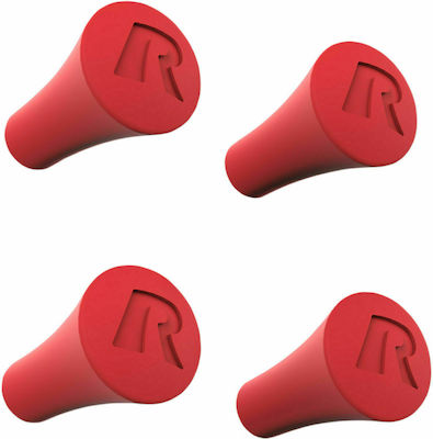 RAM Mount για Βάση Μοτοσυκλέτας X Grip Βάσεις Red 4τμχ