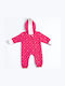 Dreams by Joyce Crowns Baby-Strampler Kinderwagenanzug Fuchsie