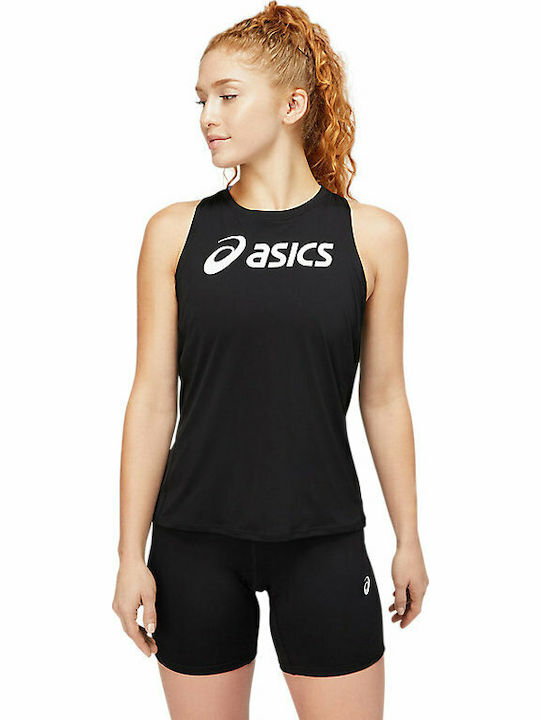 ASICS Core Дамска Спортна Блуза Без ръкави Черна