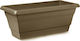 Plastona Festone 340 Planter Box 40x16cm in Brown Color 10.04.0340SB