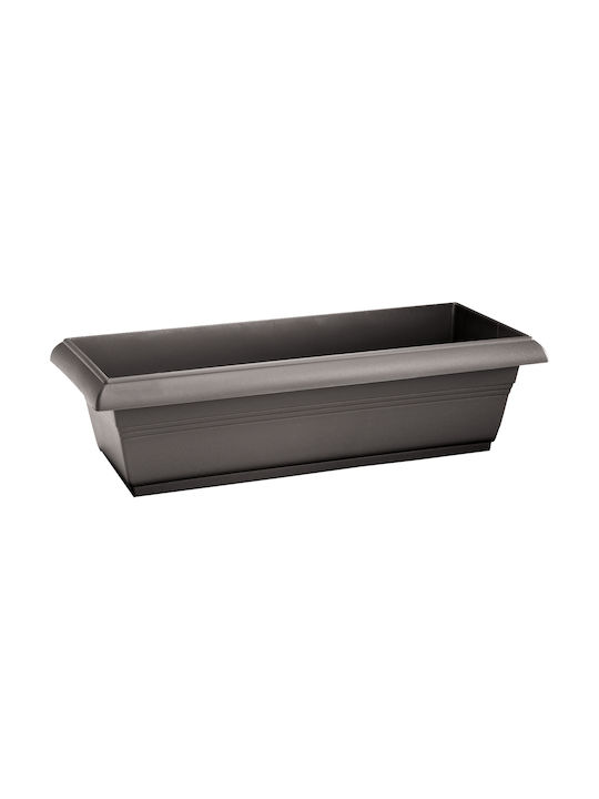 Plastona Festone 211 Planter Box 58x20cm in Gray Color 10.04.0211C