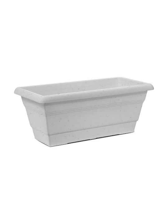 Plastona Ζαρντινιέρα Festone 340 Γρανίτης 40x16cm