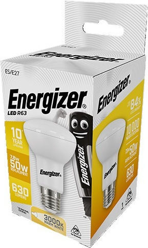 Energizer LED Bulb 7.8W for Socket E27 and Shape R63 Warm White 630lm