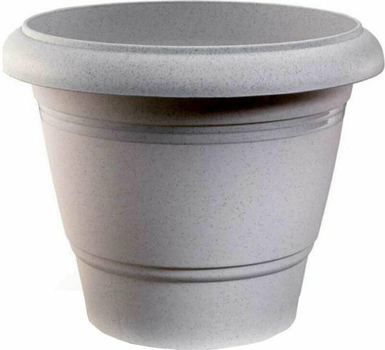 Atmosphera Festone Ghiveci De Flori Din Plastic Gri 32x32x26cm 10.04.0202A