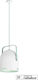 Rabalux Kids Metallic Single Ceiling Light E27 Minuet White 40W 34.5x34.5cm