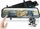 MBG HS900 Pro Σετ Καθρέπτης με Κάμερα DVR Αυτοκινήτου 1440P με Οθόνη 10" Wi-Fi & Κάμερα Οπισθοπορείας