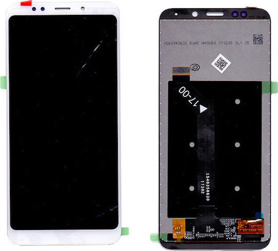 Οθόνη Grade A με Μηχανισμό Αφής για Redmi 5 Plus (Λευκό)