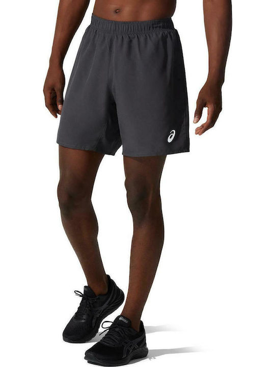 ASICS Core 7" 2 in 1 Αθλητική Ανδρική Βερμούδα Γκρι