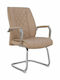 Armchair Visitor with Arms Ecru 62x70x101cm 2pcs