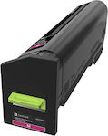 Lexmark CX860 Toner Ματζέντα (82K2UME)