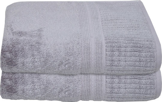 Anna Riska Body Modal Bath Towel 70x140cm 3 Grey Weight 600gsm