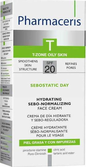 Pharmaceris Sebostatic Creme Gesicht Tag mit SPF20 50ml