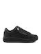 Tommy Hilfiger Signature Damen Flatforms Sneakers Schwarz