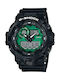 Casio G-Shock Analog/Digital Uhr Chronograph Batterie mit Schwarz Metallarmband