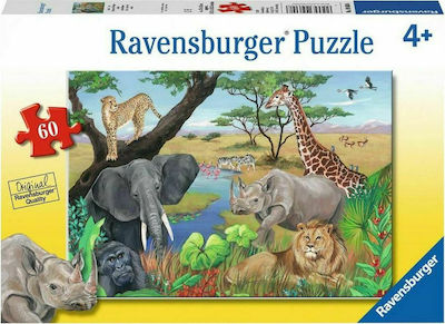 Kids Puzzle Σαφάρι for 4++ Years 60pcs Ravensburger