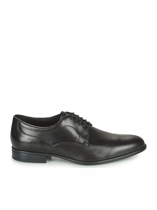 Geox U Iacopo Men's Leather Dress Shoes Black